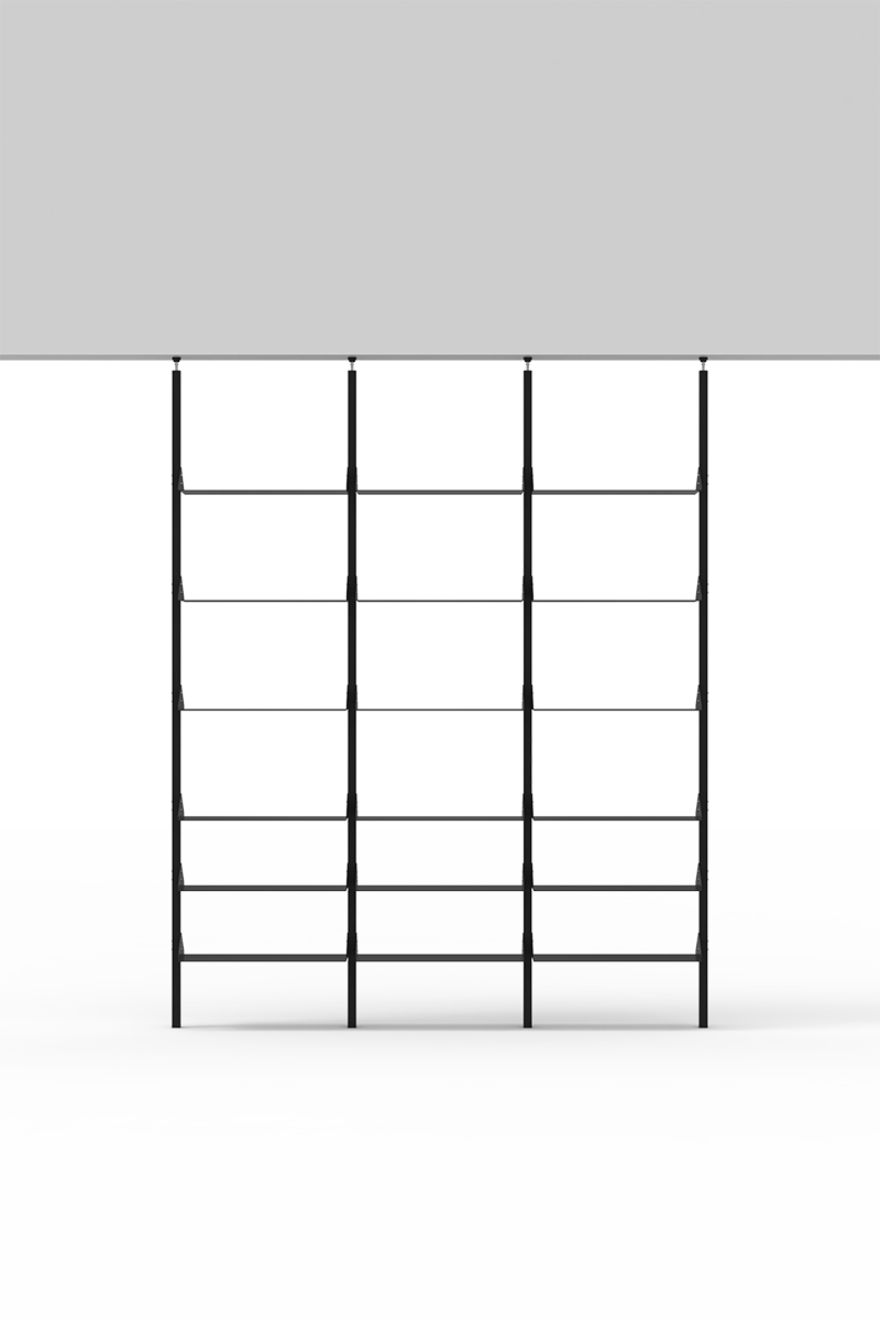 VELA partition bookcase L180 H234