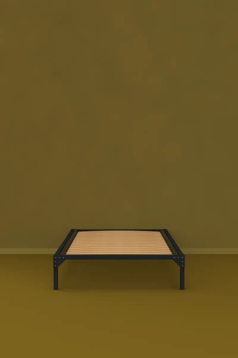 Full size bed GOLFO without headboard L120
