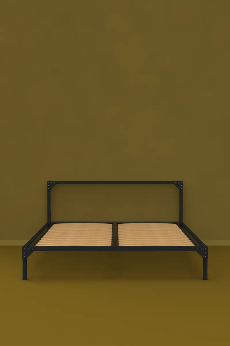 GOLFO double bed with headboard L180