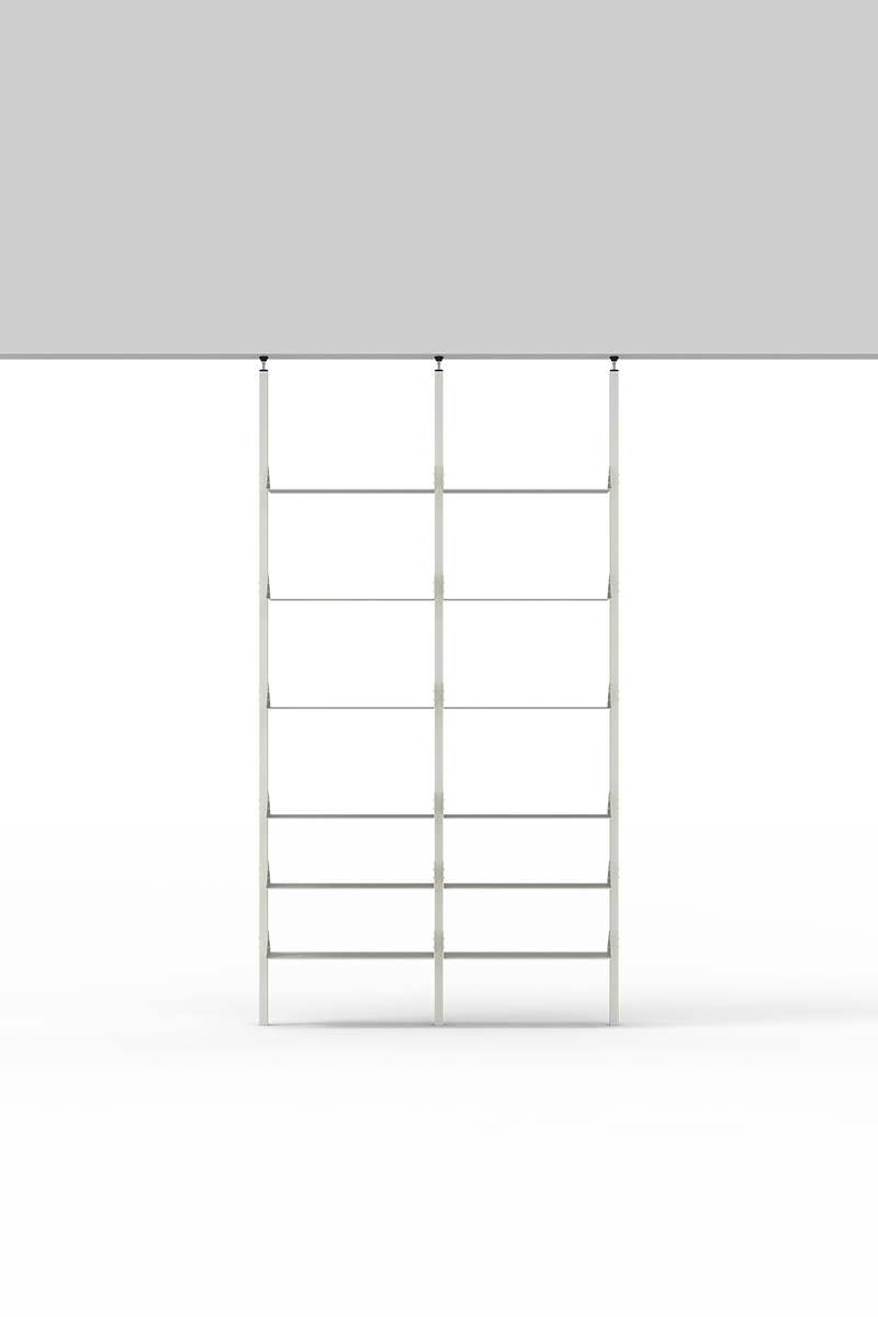 VELA partition bookcase L120 H234