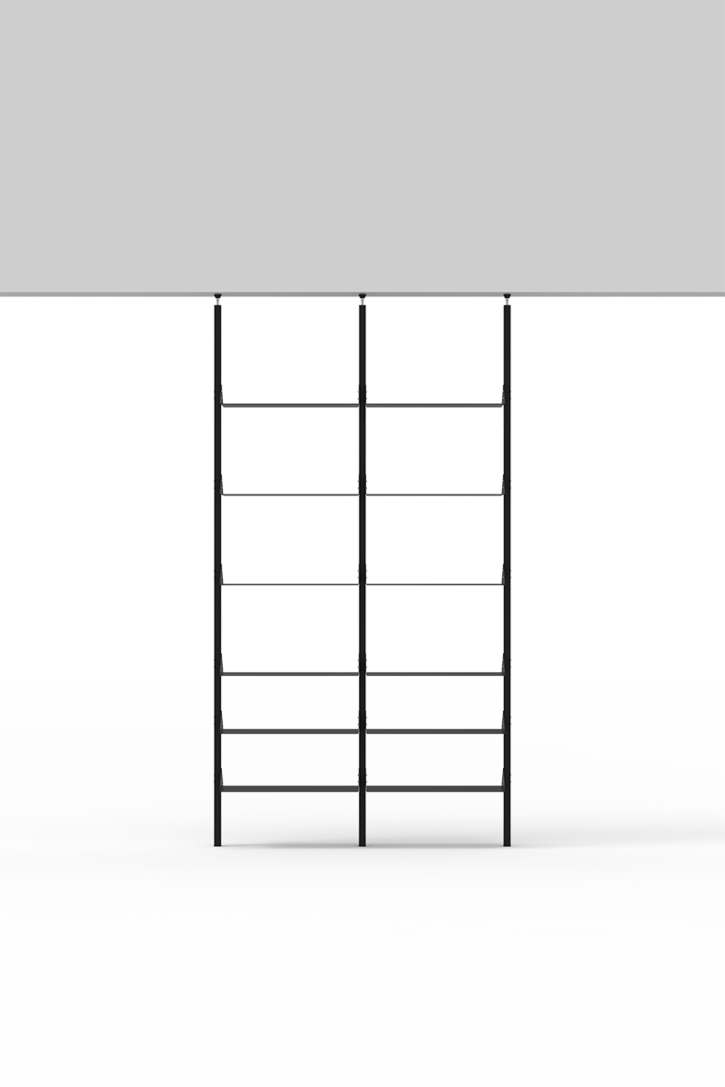 VELA partition bookcase L120 H234