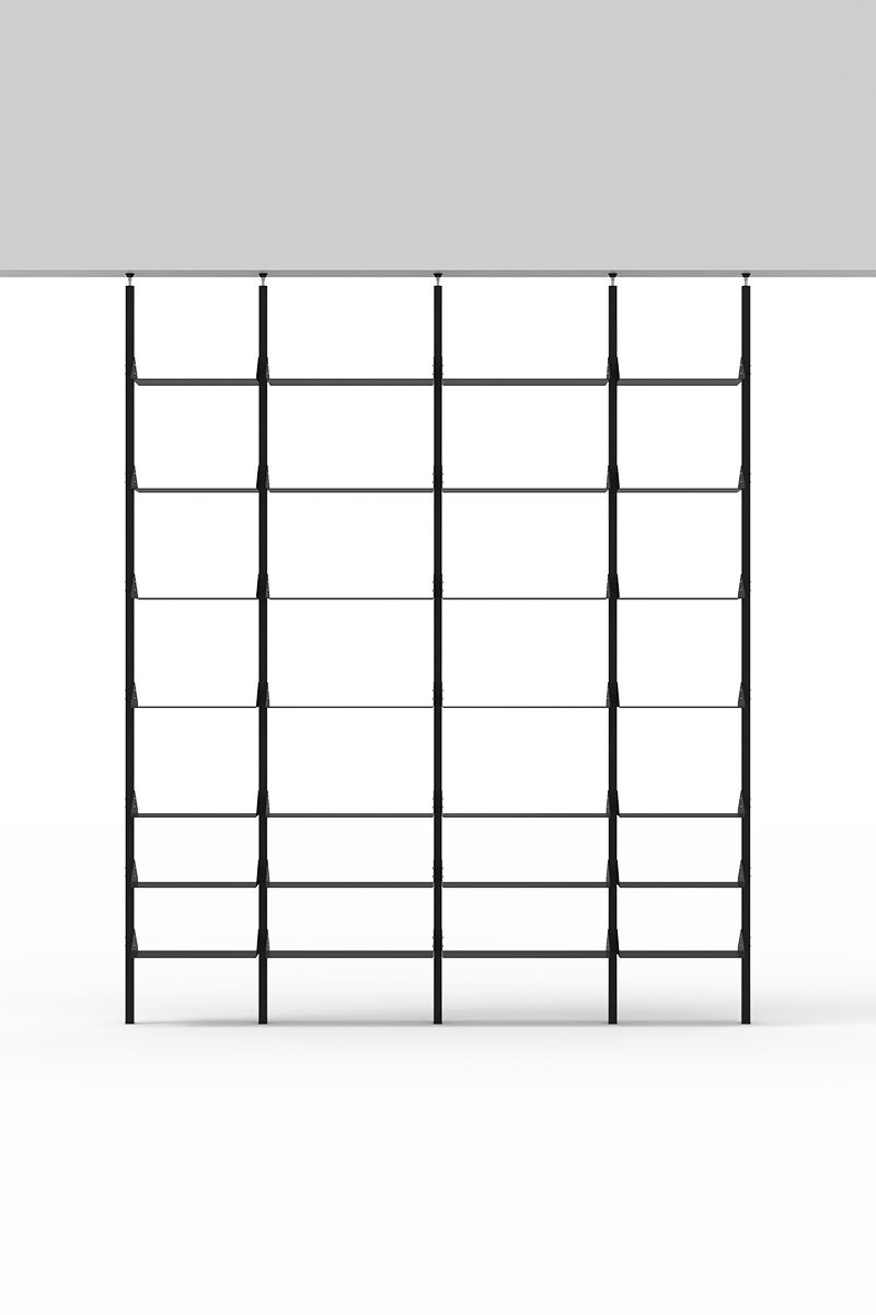 VELA partition bookcase L210 H234