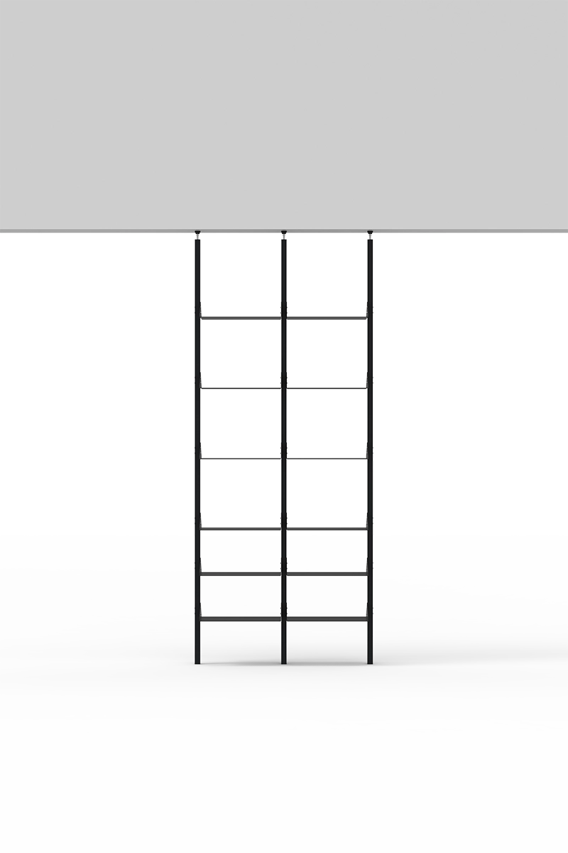 VELA partition bookcase L90 H234