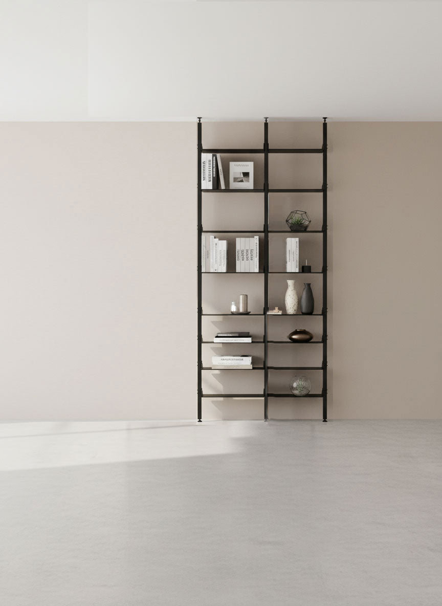 VELA partition bookcase L120 H234