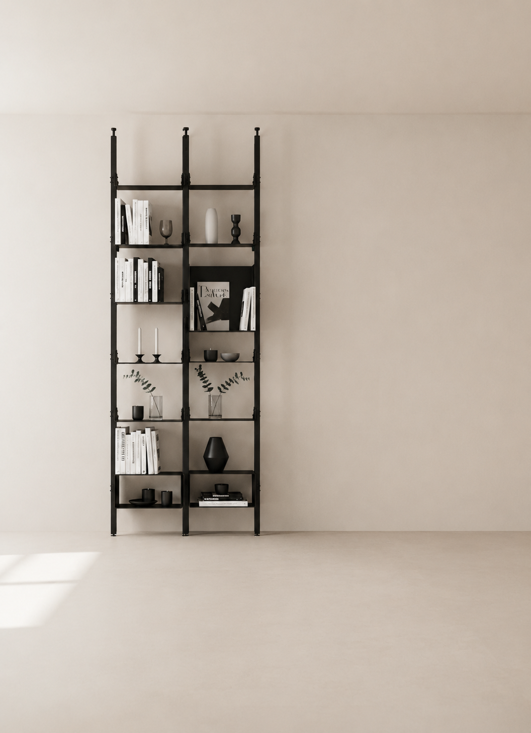 VELA partition bookcase L90 H264