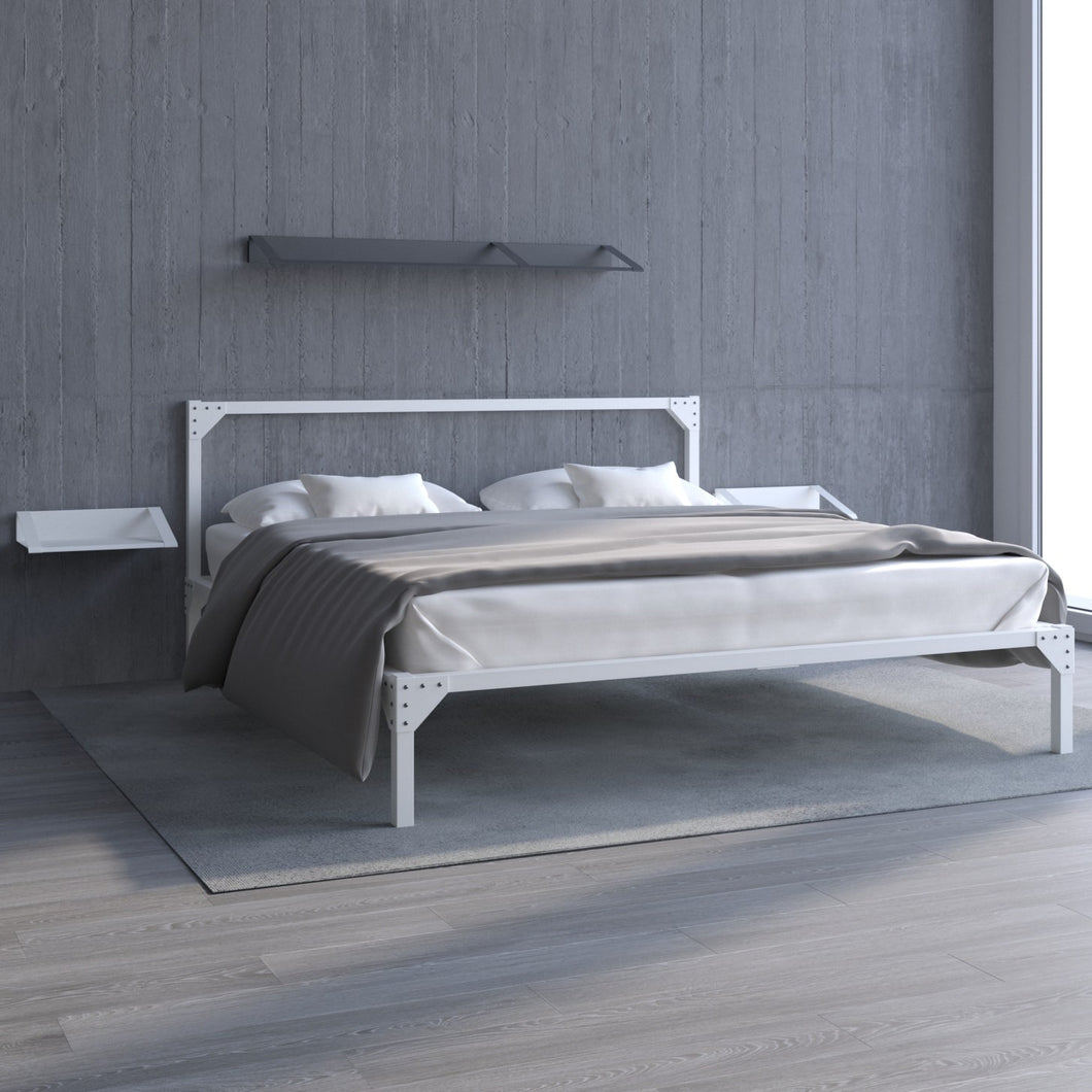 GOLFO double bed with headboard L180